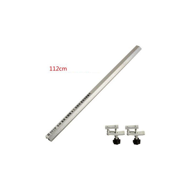 Novo carpintaria serra circular elétrica máquina de corte guia pé régua guia três-em-um 45 graus chanfro dispositivo elétrico: 112cm