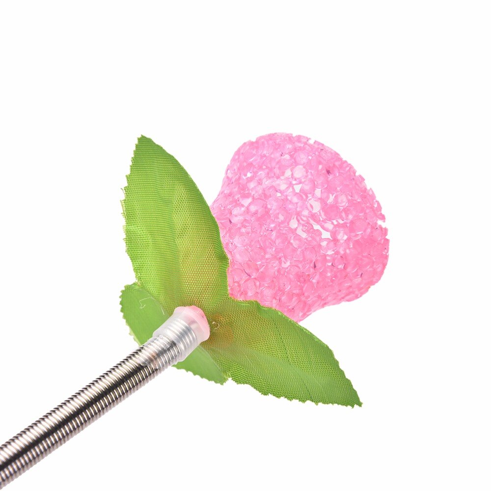 Varita de estrella LED con de corazón Rosa mágico de colores, varita de estrellas con luces parpadeantes, palitos brillantes para fiestas, Navidad, Halloween, flor estrella del corazón