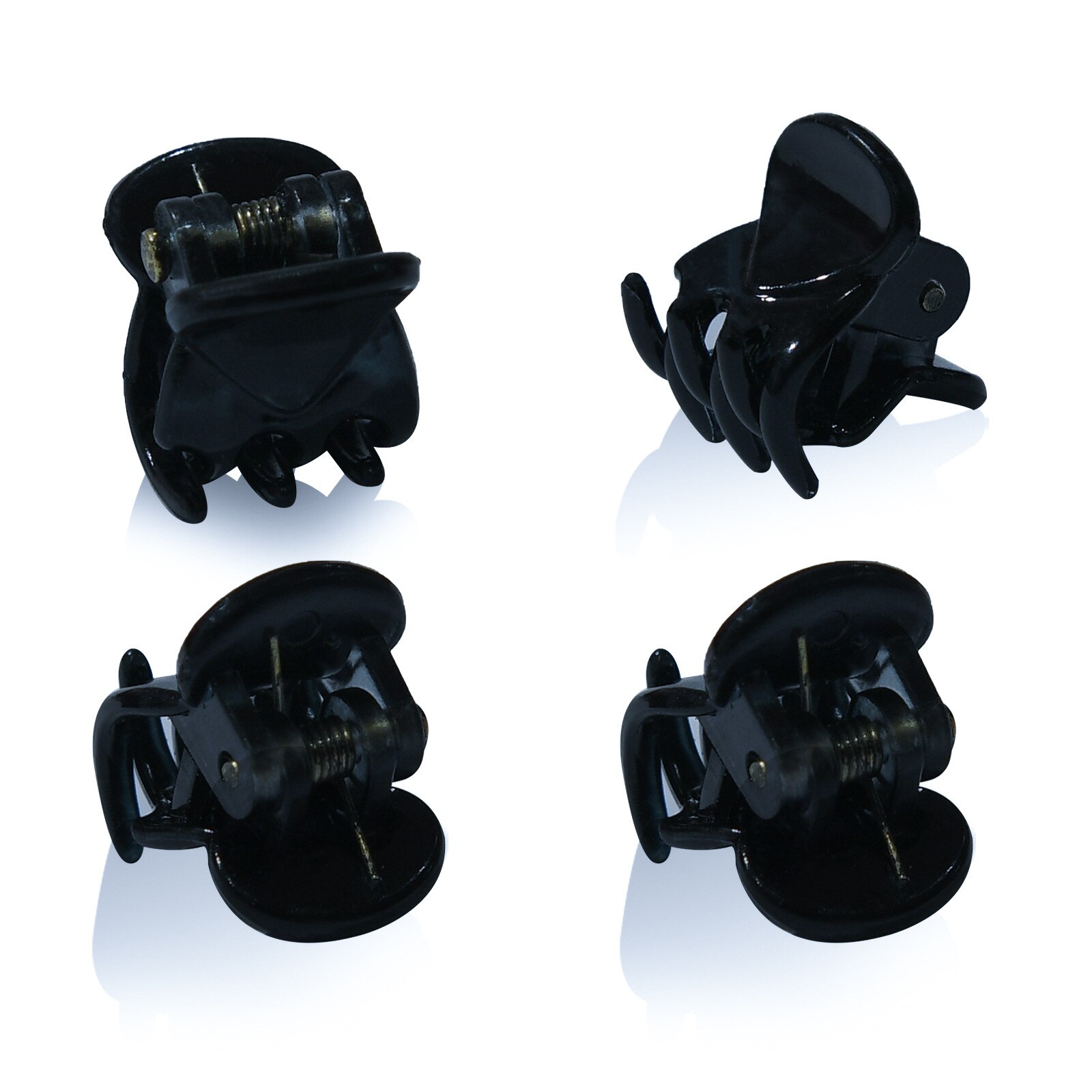 mini włosy pazury małe szczypce klamra 0.59 cal spinki robić włosów dla kobiet 48szt.-Pakiet