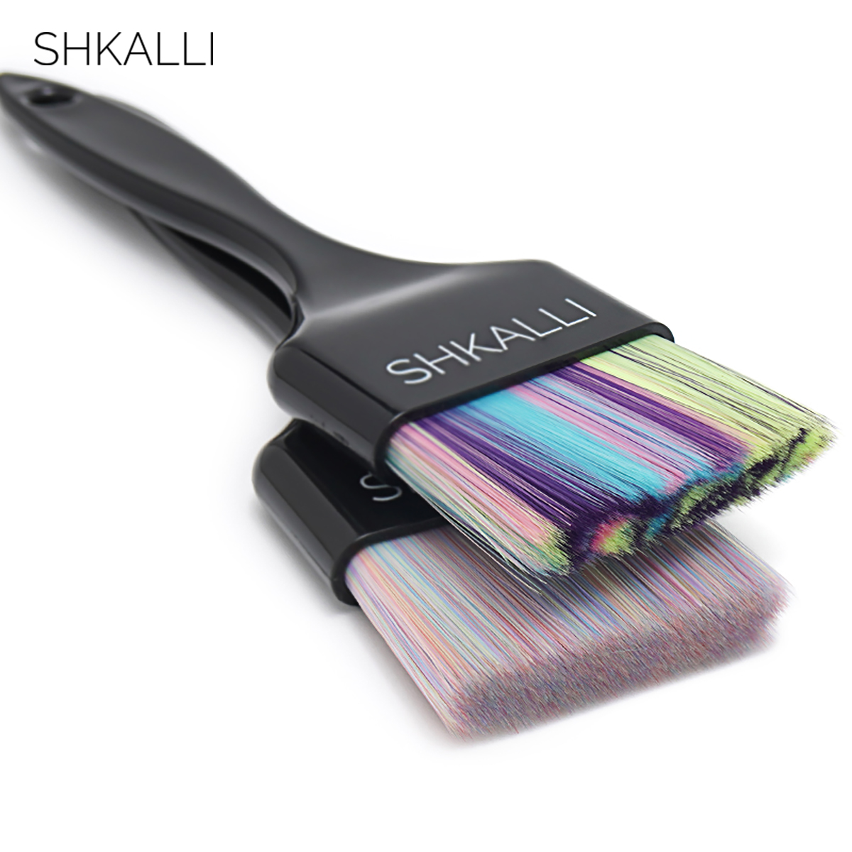 SHKALLI balayage brush set Colourful soft brushes Paste dyeing bowl Tool set for lightening hair