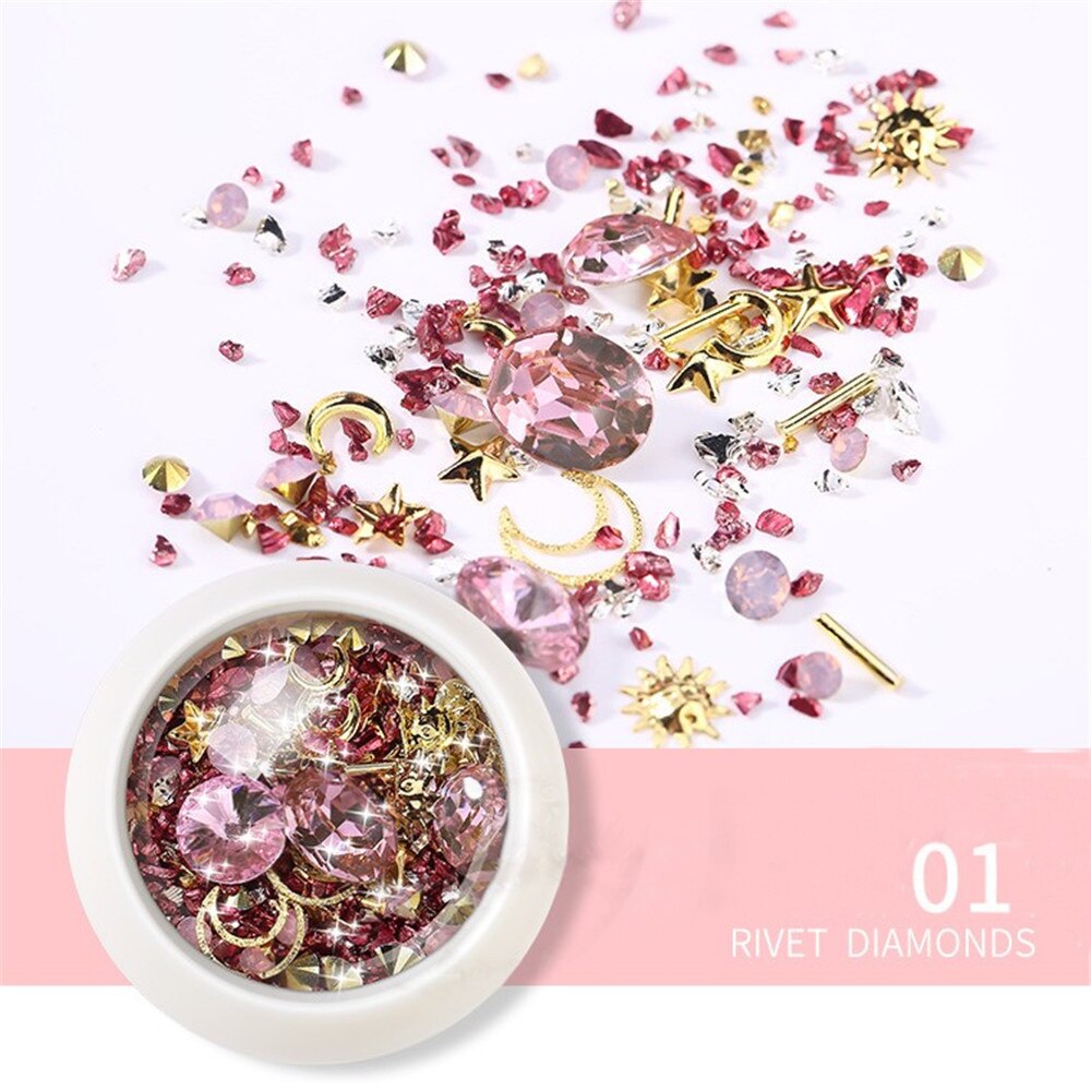 Rivet coloré mixte diamant et paillettes métalliques, décoration pour Scrapbooking, fabrication de cartes artisanales en papier