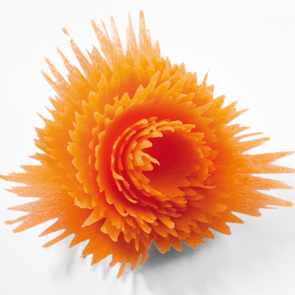 Einfach Karotte Schäler Curler Multi-funktionale Gemüse Spitzer und Schäler Karotte Blume Hersteller