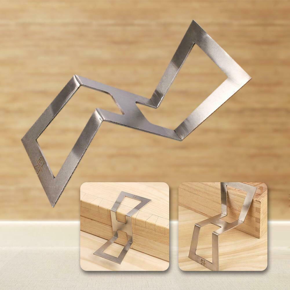 Drawing DIY Scribe Line Dovetail Mortise Gauge Tool Woodworking Marking Universal Industrial Stainless Steel Planer Home Z Shape