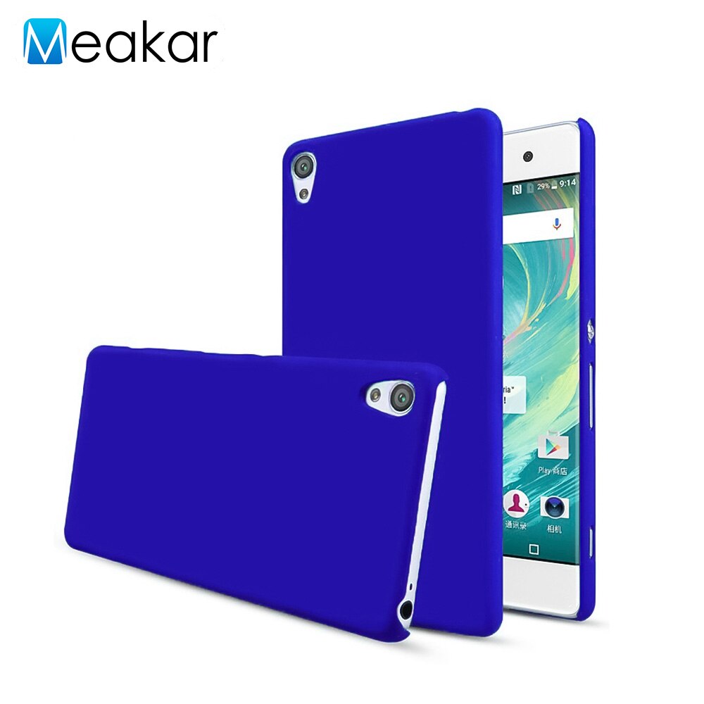 Funda de plástico para Sony Xperia Xa, carcasa trasera para teléfono Sony Xperia Xa Dual F3111 F3112 F3113 F3115 F3116: blue