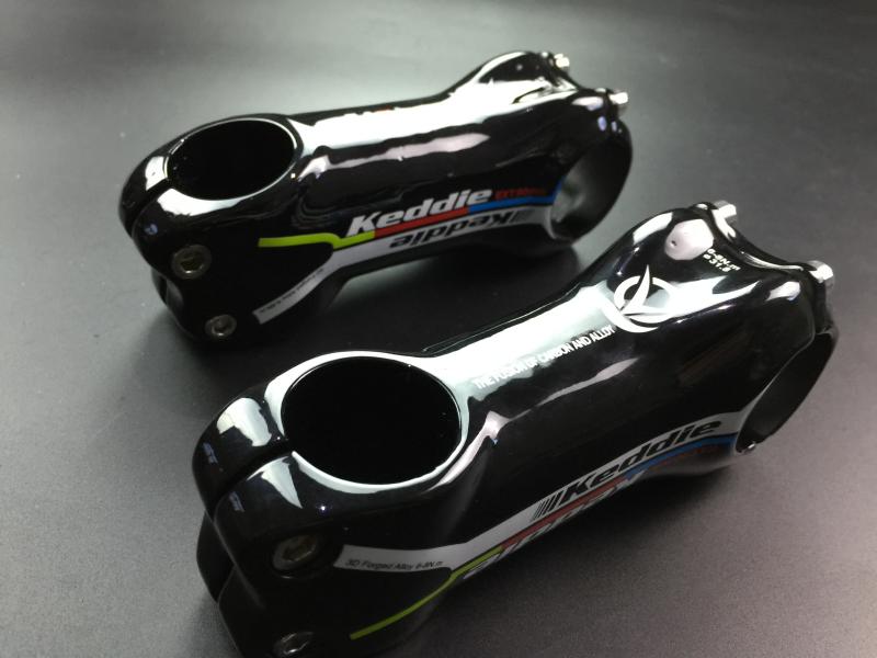 Keddie ud full carbon fiber fietsstuurpen race/mtb carbon stuurpen fietsonderdelen hoek 6/17 graden
