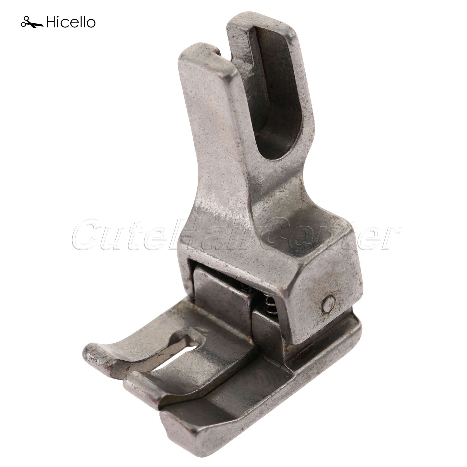 Prensatelas para máquina de coser Industrial, de bloqueo de puntada 1 aguja, acero derecho y ancho, 1,6mm/3,2mm/4mm/4,8mm. 6,4mm/8mm/9,5mm, Costura, 1 ud.: 6.4 mm