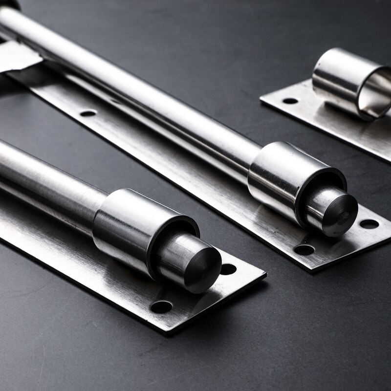 Stainless steel windows slide latch Hasp 8-20 inches door bolt with screw for Home Gate Bathroom Cabinet Safety lock hardware