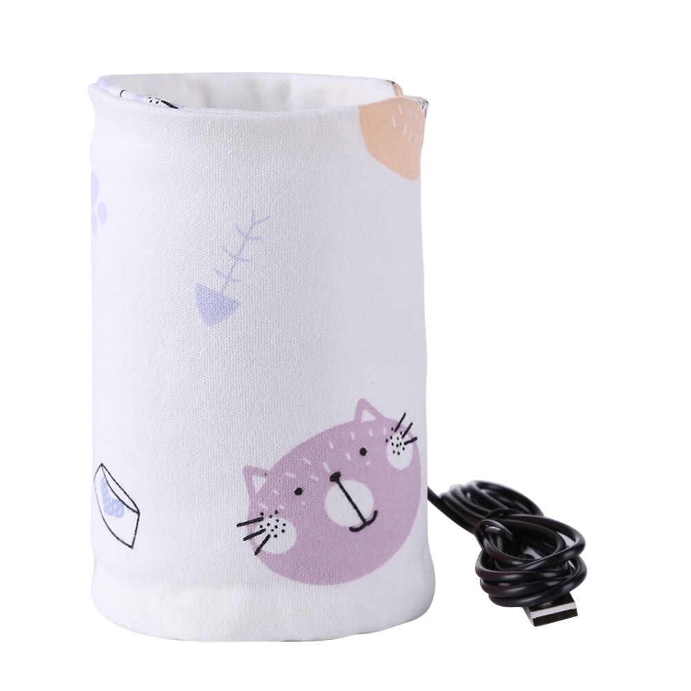 USB Baby Milk Bottle Warmer Heater Thermal Bag Safety Outdoor Baby Nursing Feeding Bottle Thermostat Heater Insulated Bag: H