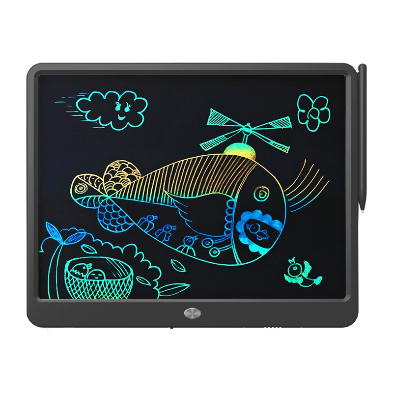 10 ''LCD Schreiben Tablet Bord Kinder Schreiben Pad Zeichnung Malerei Grafikkarte Kind Kreativität Phantasie Kind: 15 Inch Color Black