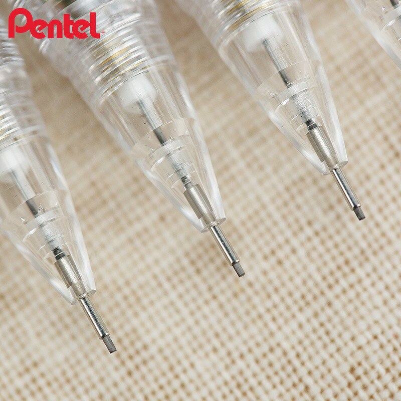 Japan pentel  pd105t side tryk 0.5mm mekanisk blyant til skole og papirvarer