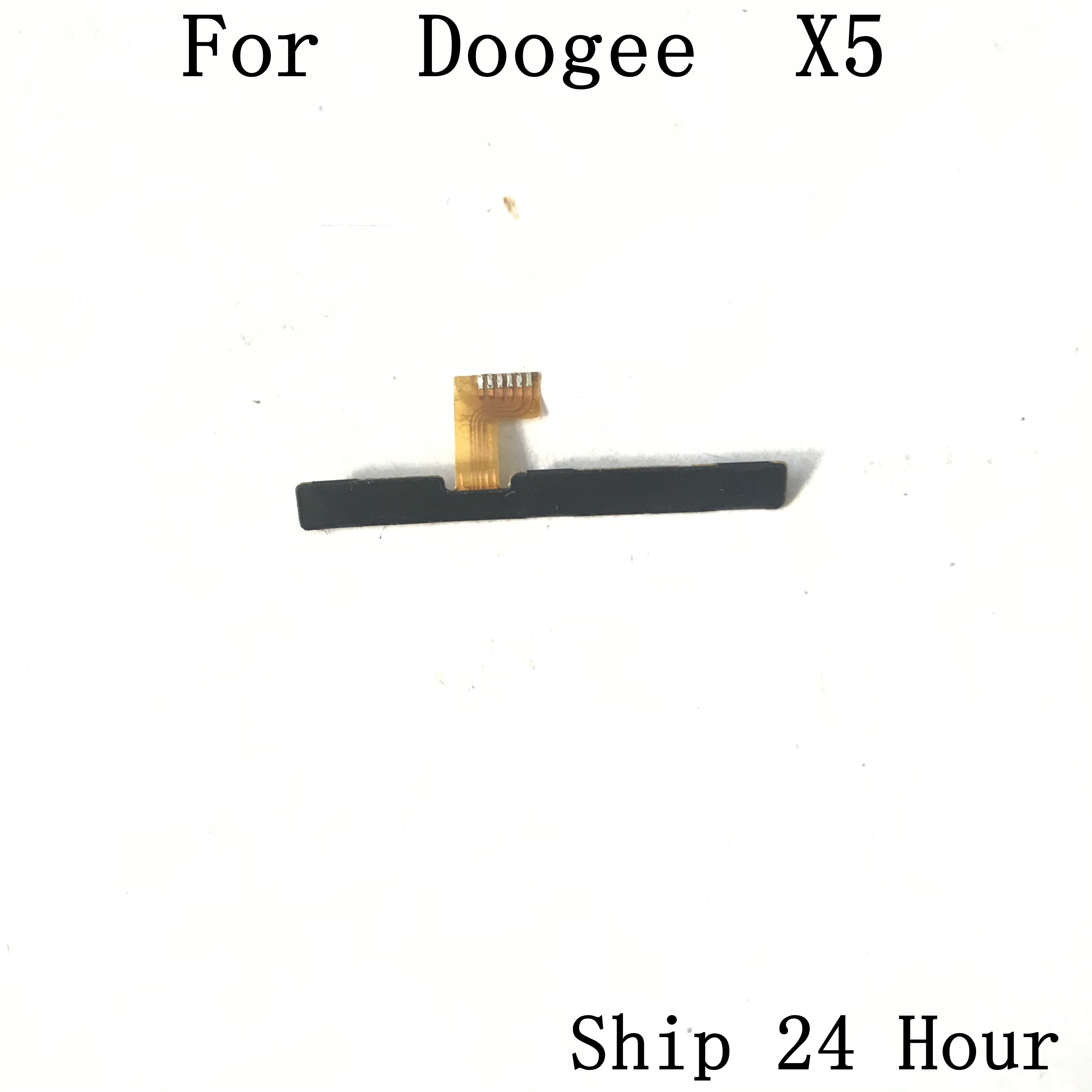 Doogee X5 Verwendet Power On Off Taste + Lautstärke Taste Flex Kabel FPC Für Doogee X5 Reparatur Befestigung Teil Ersatz