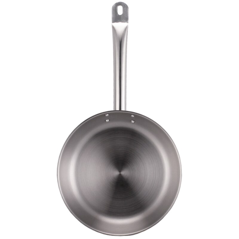 Keuken 20Cm Inductie Koekenpan Rvs Koekenpan Koekenpan Kookgerei Accessoires Koken Gereedschap: Default Title