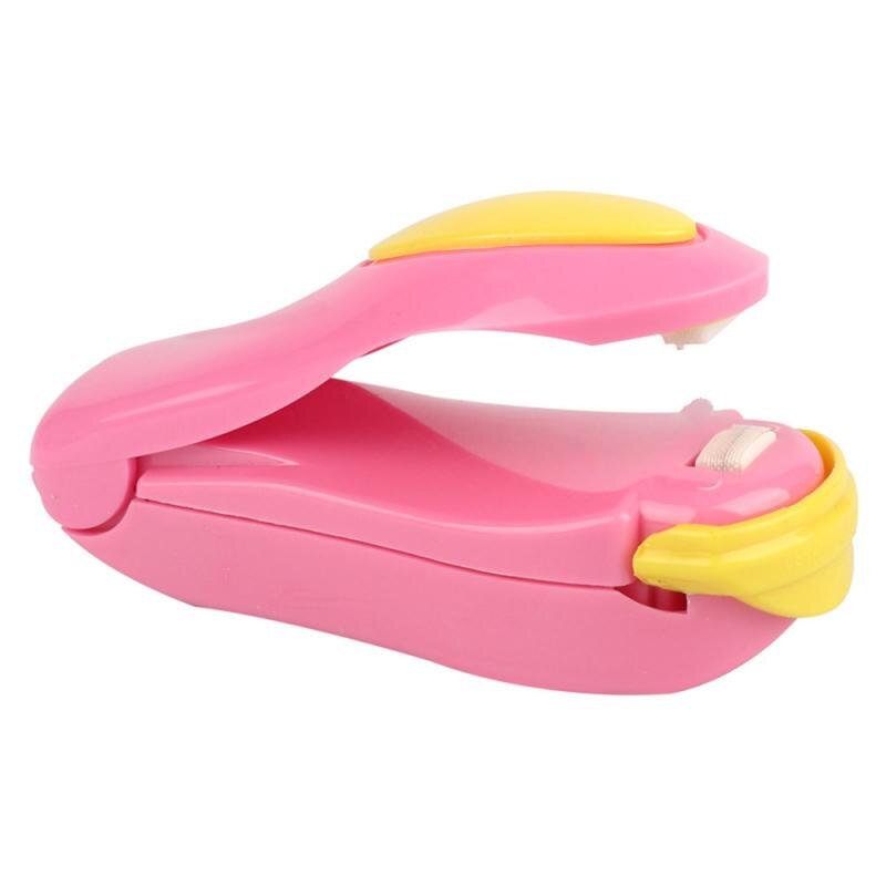 Portable Mini Household Sealing Machine Plastic Heat Sealer hand pressure sealing machine pulse Snack Food Bag Travel Kitchen