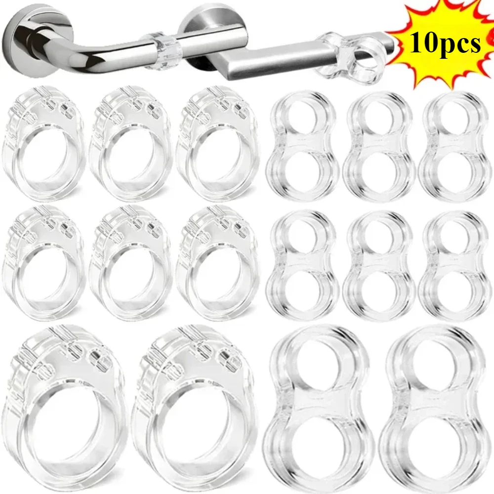 Transparante Deurstop Deurklink Muurbeschermingen Meubelbeschermingen Pad Home Improvement Anti-Shock Borgring Stop