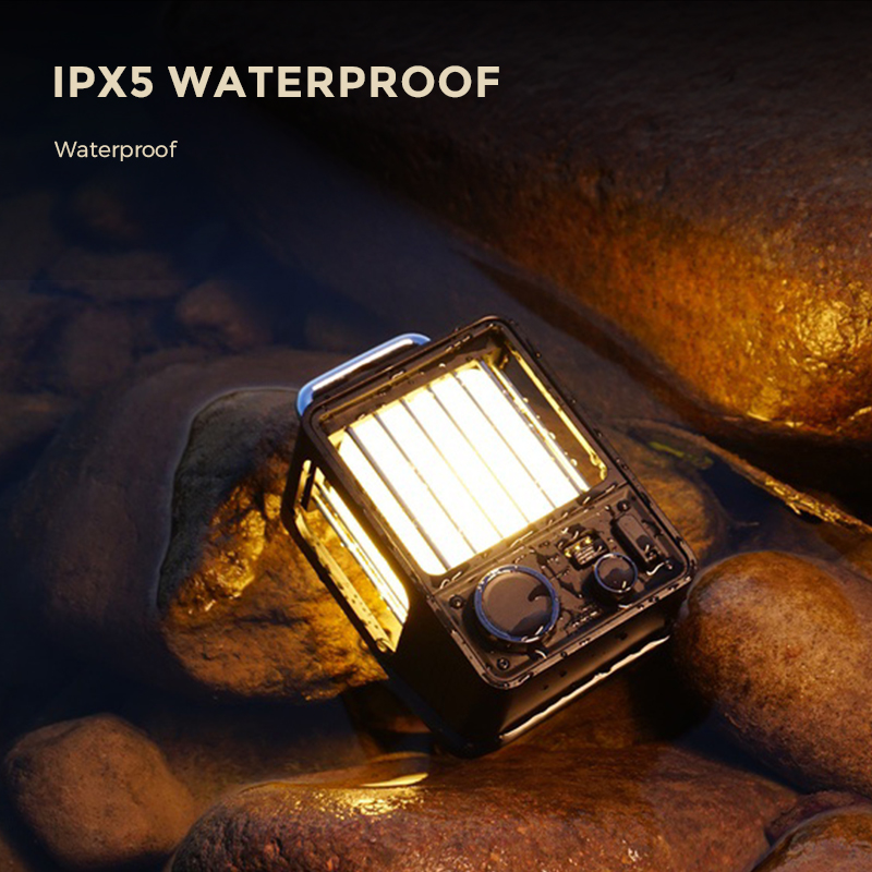 FLEXTAIL Retro Outdoor Camping Lamp Draagbare Villa Lantaarn Oplaadbare Vintage Foto Props Outdoor Camping Verlichting