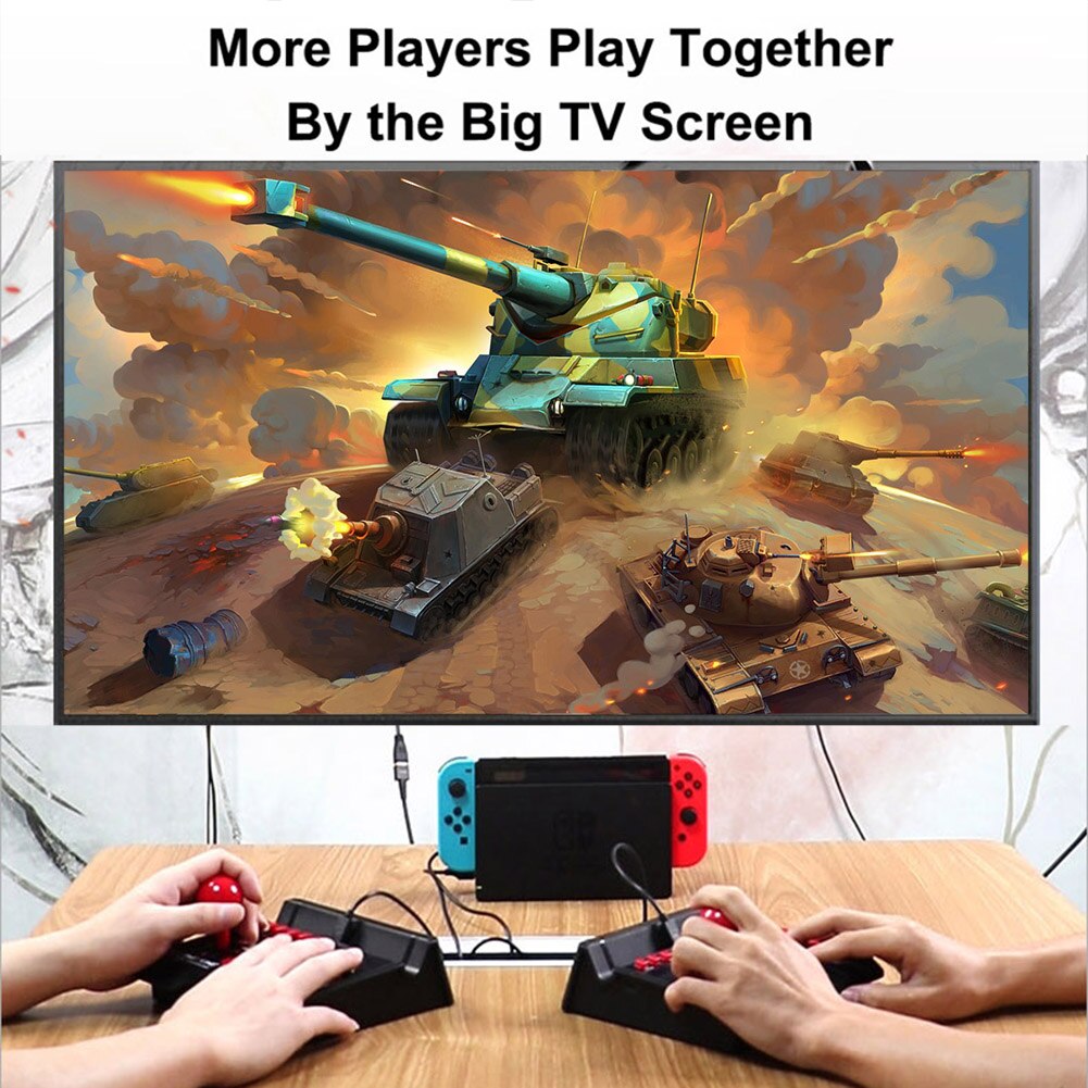 USB C Wired Mini Joystick Handheld Controller für N-Schalter/PS3/PC/Android mit Empfänger Gamepad USB Empfänger