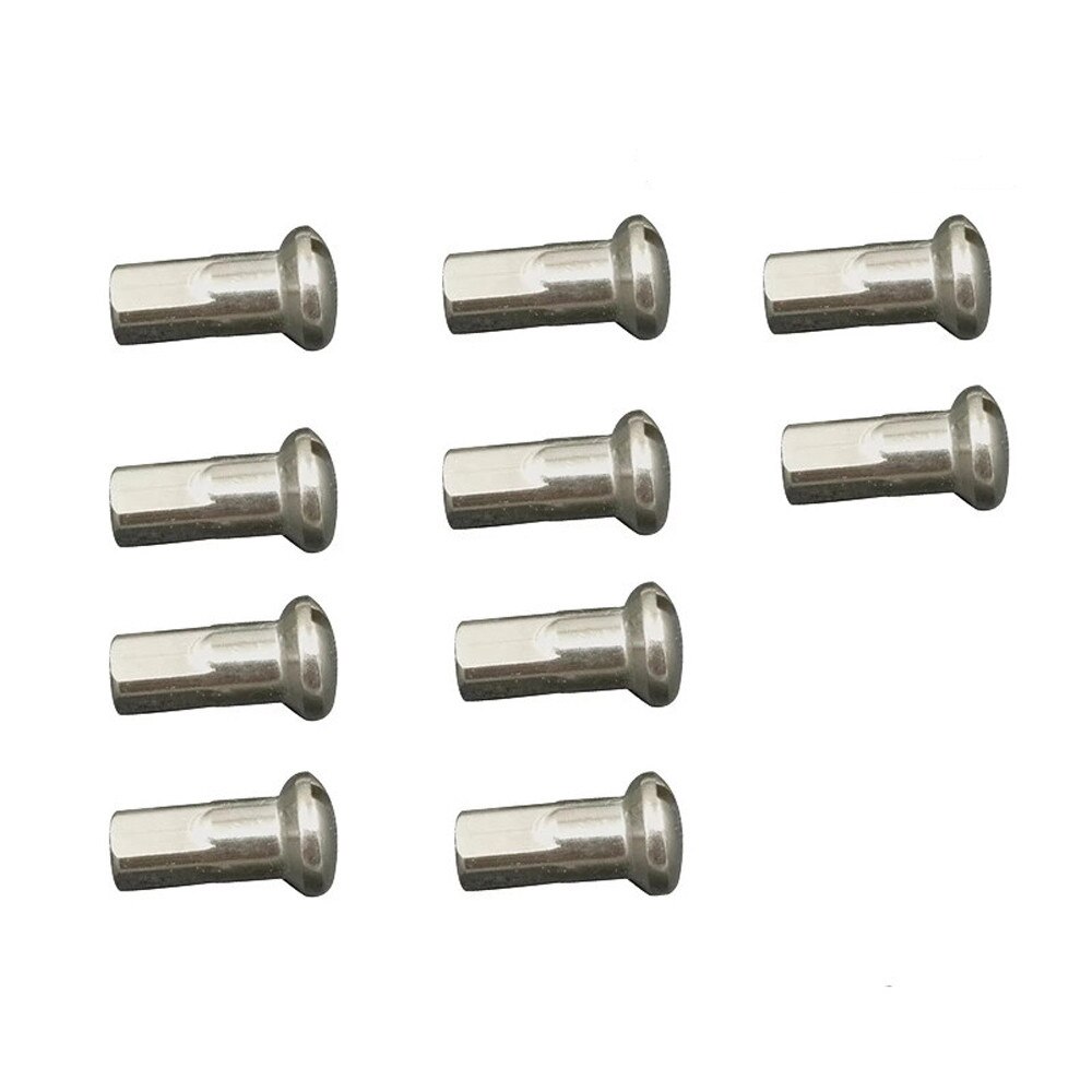 Tornillos para niples de radios de bicicleta, Tuercas para ciclismo de montaña, accesorios para piezas de bicicleta, 10x14G/2MM: 10pcs