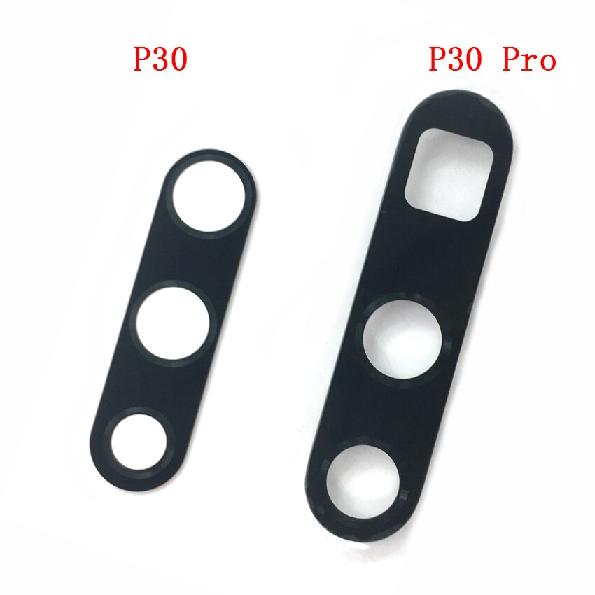 10 stuks Voor Huawei P30 P30 Pro P30 Lite Achter Back Camera Glas Lens Cover Met Sticker Adhesive