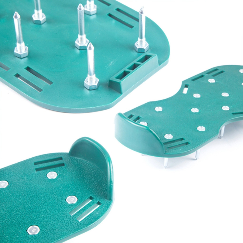 Foot-worn ripper scarifier Aerating Soil Grass Scarifying loosening tool Footboard with nails grassland spike