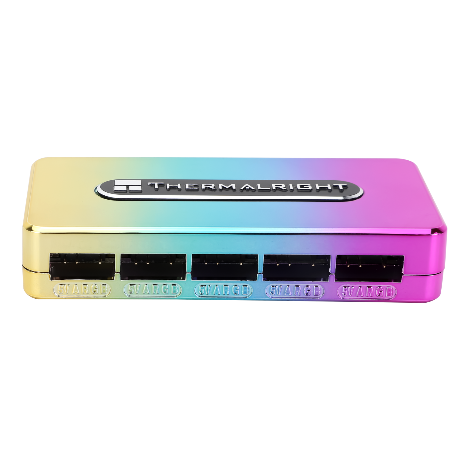 Thermalright RGB Fan Lighting HUB,SATA Power Supply,M/B SYNC Light Control,PC Case 10x3Pin/4Pin ARGB/RGB HUB Controller Rev.A: ARGB 3pin