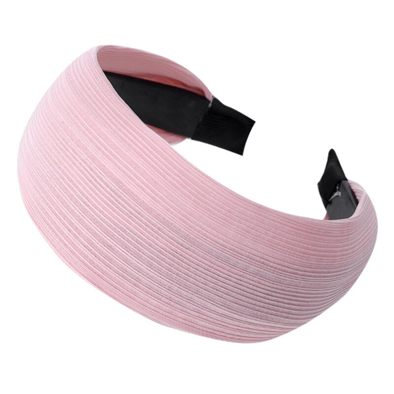 Diademas cinta para el pelo para niña y mujer, bandana ancha lisa, accesorios para el cabello, diademas: 2