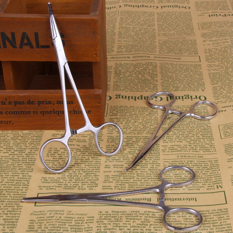 Roestvrij Staal Huisdier Pull Oor Haar Klem Hemostatische Tang Rechte Hoofd Voor Honden Huisdier ProductsPH05