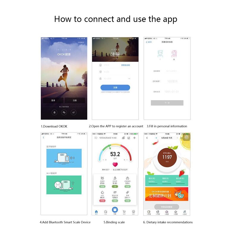Báscula de grasa corporal para baño, báscula Digital de peso humano, pantalla lcd, índice corporal, báscula electrónica inteligente, báscula de peso para Android o IOS