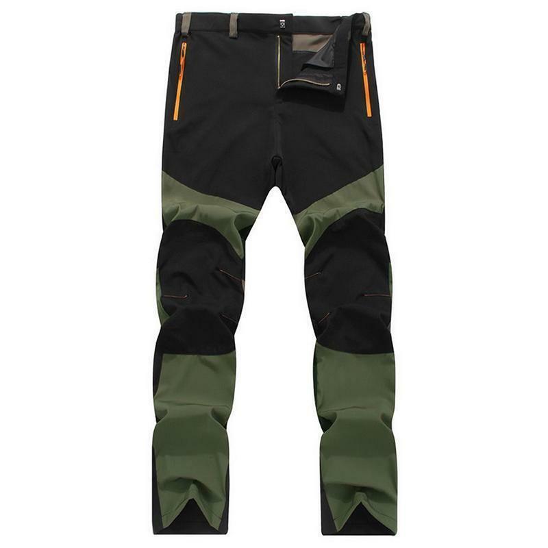 Herre kvinder vandtætte bukser regnbukser motorcykel fiskevandrebukser plus størrelse l -4xl: Xxl / Grøn