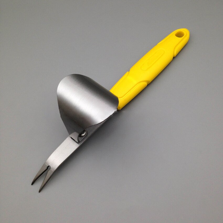 Weeder de mano de acero inoxidable, herramientas de escarda para jardín, césped y jardín, trasplante de tierras de granja, tenedor de excavación, deshierbe de jardinería