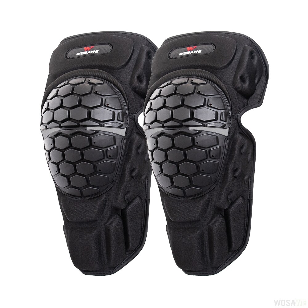 WOSAWE Protezioni per ginocchia per moto Bretelle Protezione di supporto Ginocchiere per motocross Equipaggiamento protettivo per equitazione per moto: Avorio