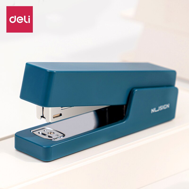 Deli stapler office accessories student manual staplers office Home large accessory desktop School supplies stationery stapler