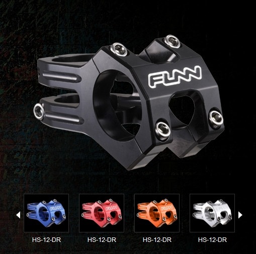FUNN FUNNDURO 31.8 AM XC Bike Stems 45mm Length 28.6mm Aluminum Ultra Light Bicycle Stem