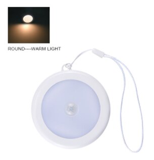 Foxanon Led Onder Kast Licht Universele Garderobe Licht Motion Sensor Nacht Licht Voor Kast Kast Keuken Kinderen Lamp: warm white