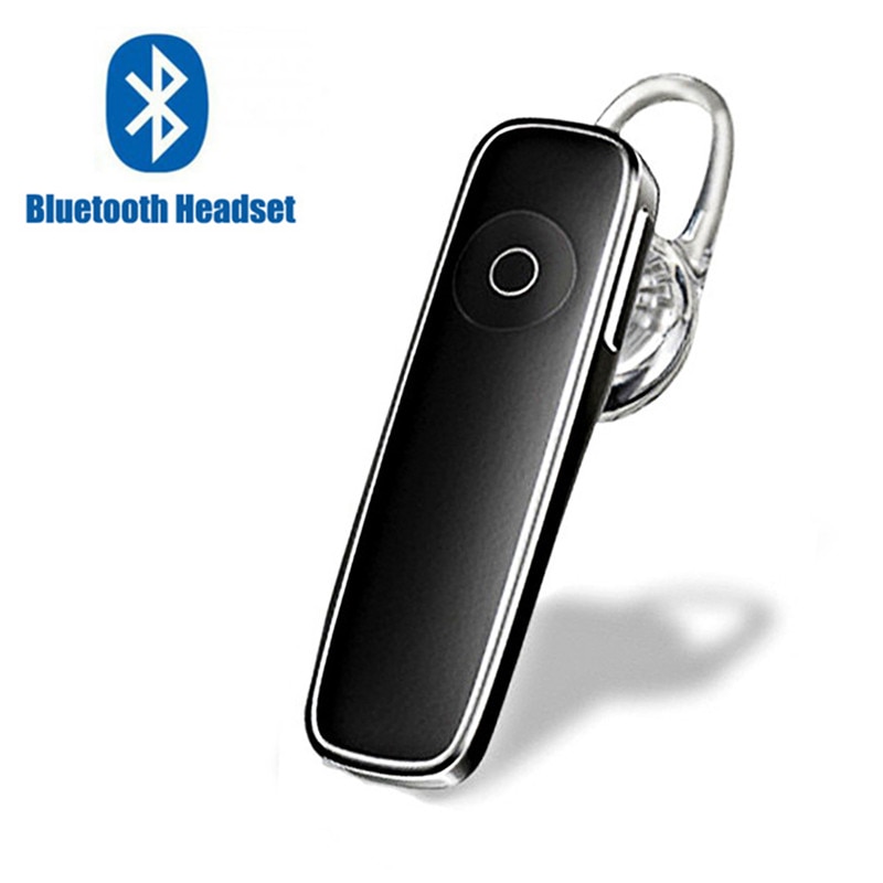 Draadloze Bluetooth Oortelefoon Stereo Bass Bluetooth Headset Handsfree Oorhaakje Draadloze Oortelefoon Met Microfoon Voor Alle Smartphones