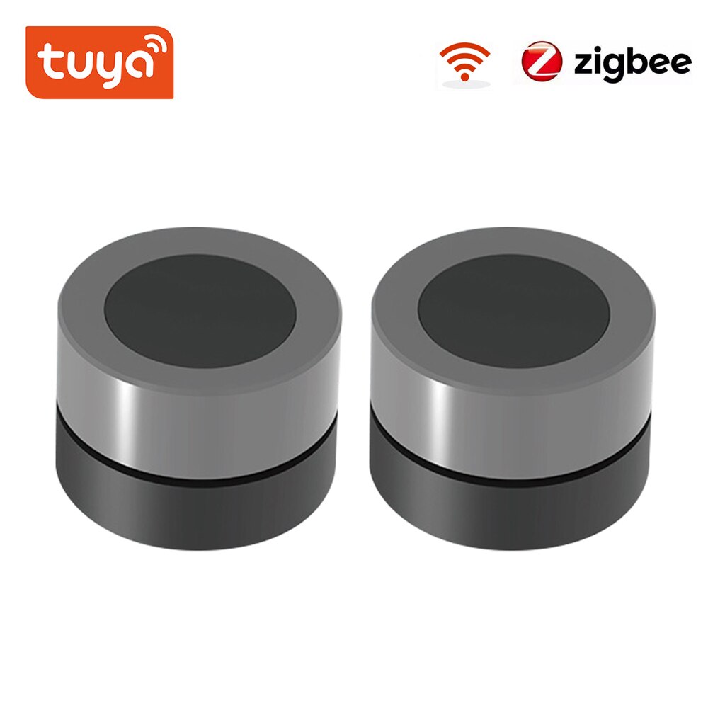 Zigbee – interrupteur de scène sans fil intelligent, contrôleur à distance, application Tuya, domotique, scénario, fonctionne avec Smart Life: 2PCS