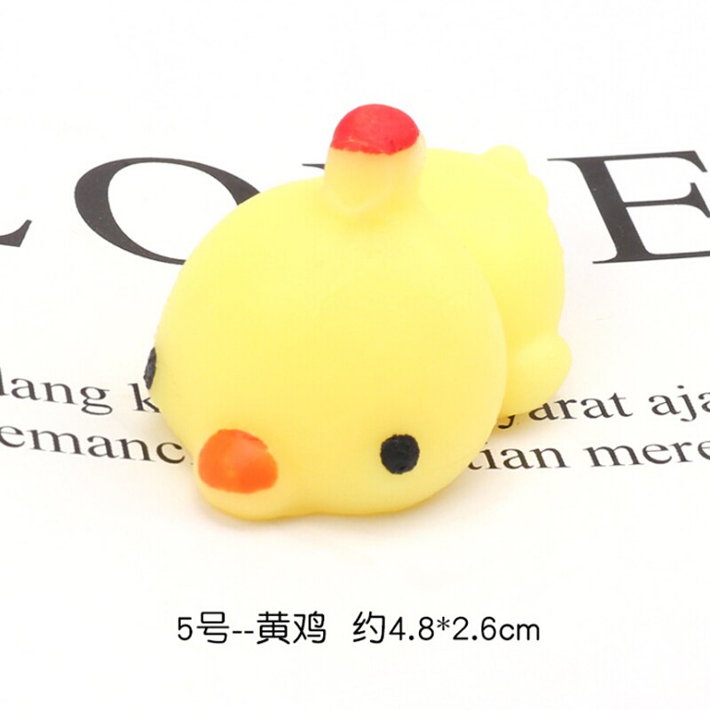 Cute Soft Animal Squishy Toy Funny Extruding Mochi Rising Antistress Abreact Ball Soft Sticky Cute Toys Top Selling