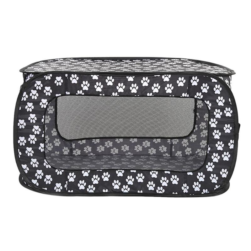 Portable Outdoor Kennels Folding Rectangular Pet Tent Houses For Small Large Dog House Outdoor Removable Mesh Dog Cat Tent: Type A