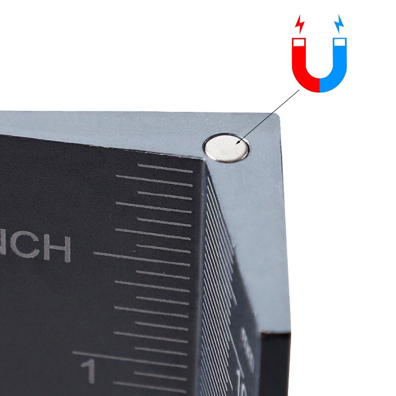 Zaagblad Hoogte Meten Heerser Aluminium Houtbewerking Boor Limiet Ring Locator Met Magneet
