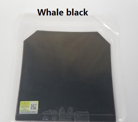 1x Haifu shark whale 2 II Pips-In Table Tennis (PingPong) Rubber traininfg rubber With Sponge: whale black