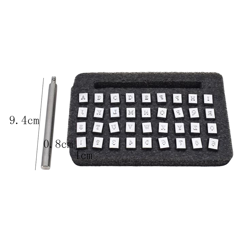 Leather Working Saddle Making Tools Leather Carving Craft Stamps Leather Craft Stamping Solid Metal Printinting Tool