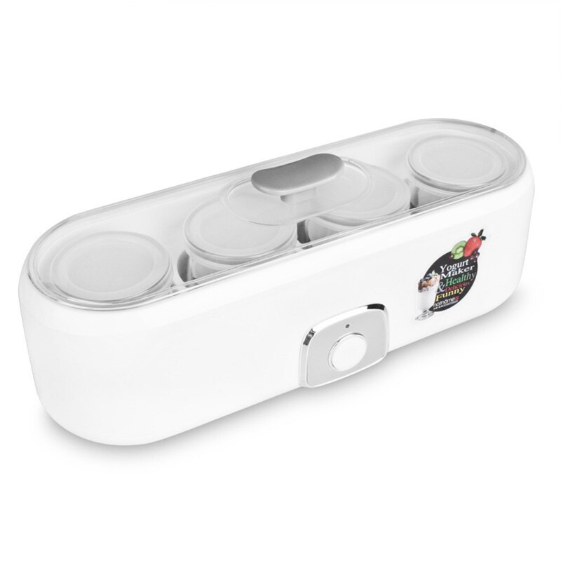 Máquina de iogurte caseira nsn601 faça você mesmo, copo de vidro, iogurte caseiro, máquina de fermentação automática de iogurtes
