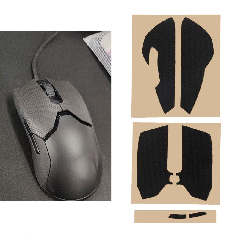 Pegatinas laterales para patines de ratón, almohadillas resistentes al sudor, cinta antideslizante para Razer Viper Mini Mouse