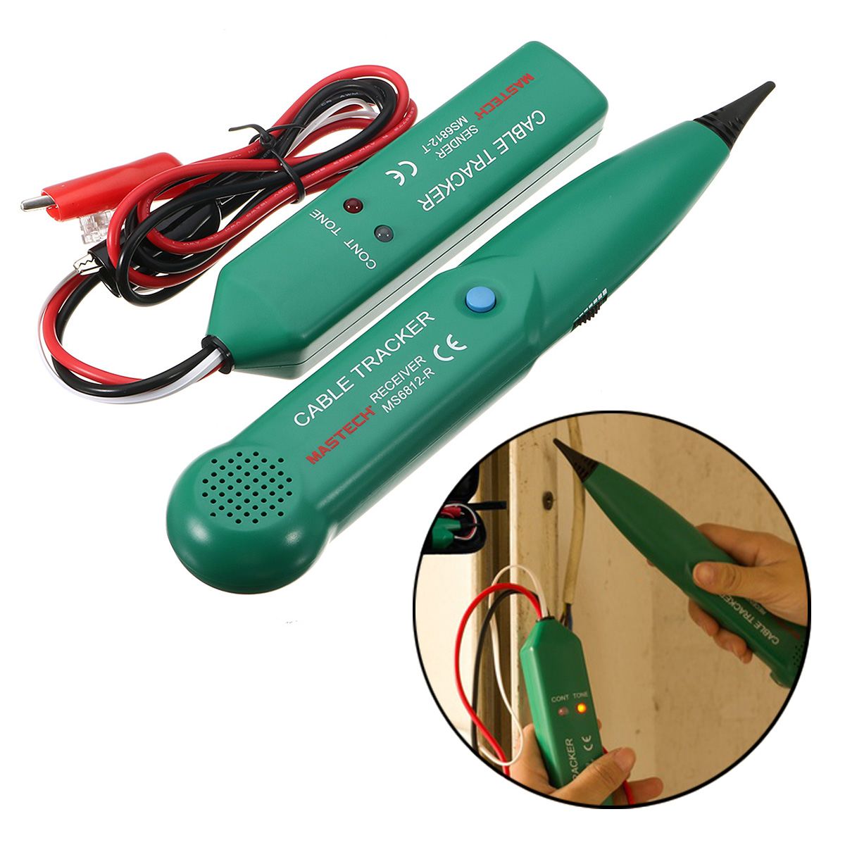 Vernetzung Werkzeug MS6812 Kabel Finder Tone Generator Sonde Tracker Telefon Telefon Draht Netzwerk Kabel Tester Tracer Linie Finder