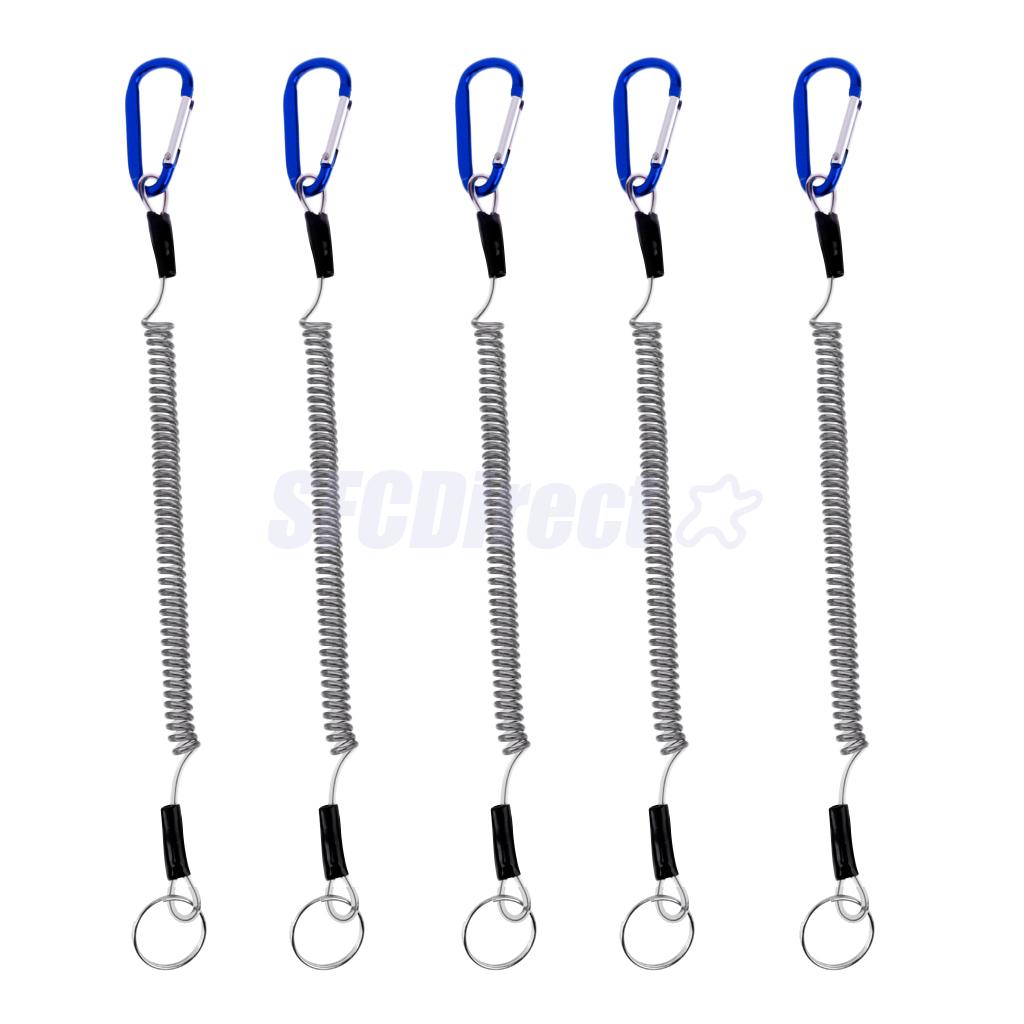 Fiskesnor sikkerhedstov stål til sikring af tang, fiskeværktøj