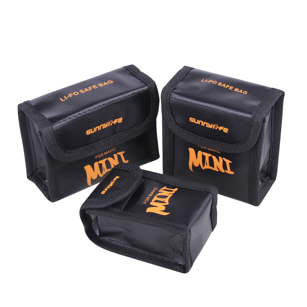 Batterij Opbergtas voor DJI Mavic Mini LiPo Safe Bag Hittebestendigheid Explosie Proof Stralingsbescherming Zak voor DJI Mavic mini