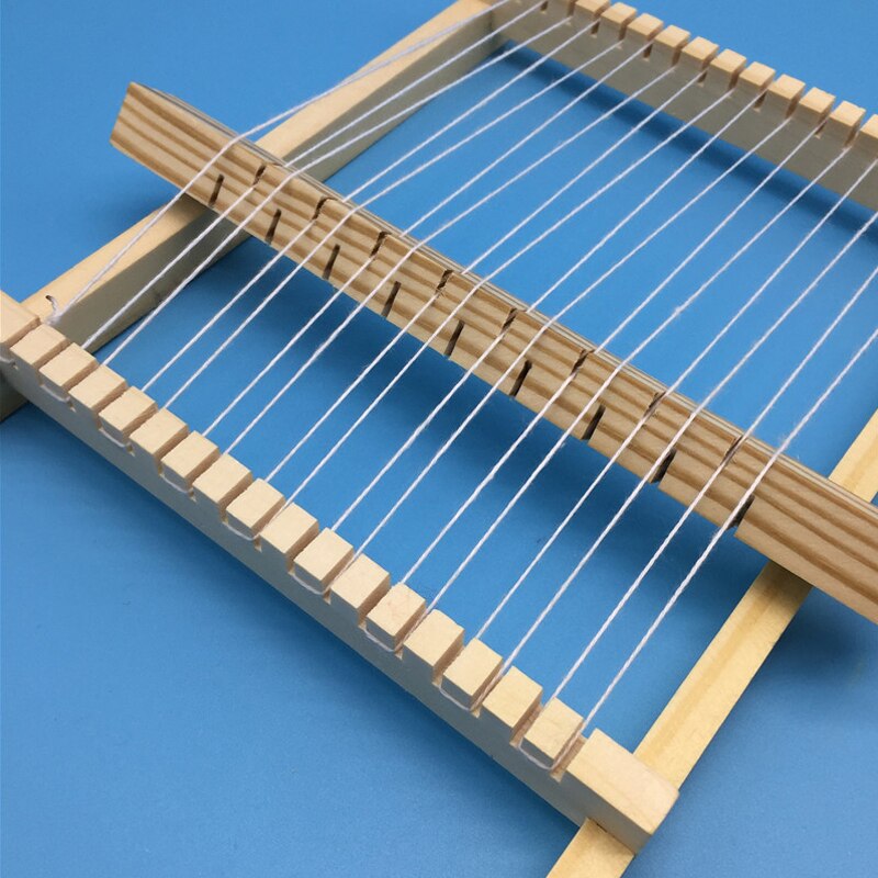 Houten weefgaren, knutselgaren, handwerksjaal, handbreimachine, weefgetouw, naaigereedschap, educatief speelgoed voor kinderen