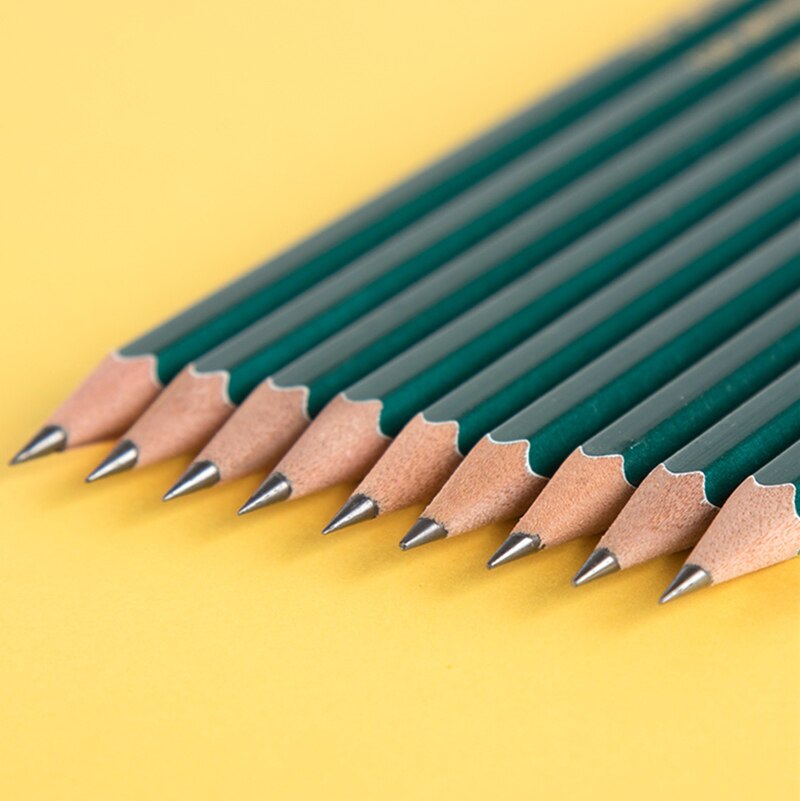 10 Stk/set Hout Milieubescherming Schrijven Potlood School Office 2B Potlood Voor Schilderen En Schrijven