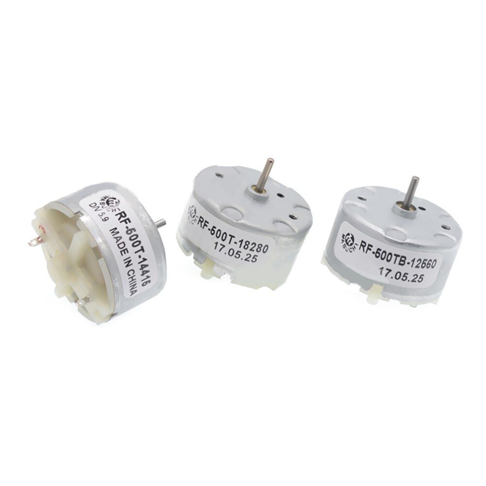 1Pcs RF-500TB Micro Dc Motor RF-500TB-14415 RF-500TB-12560 RF-500TB-18280