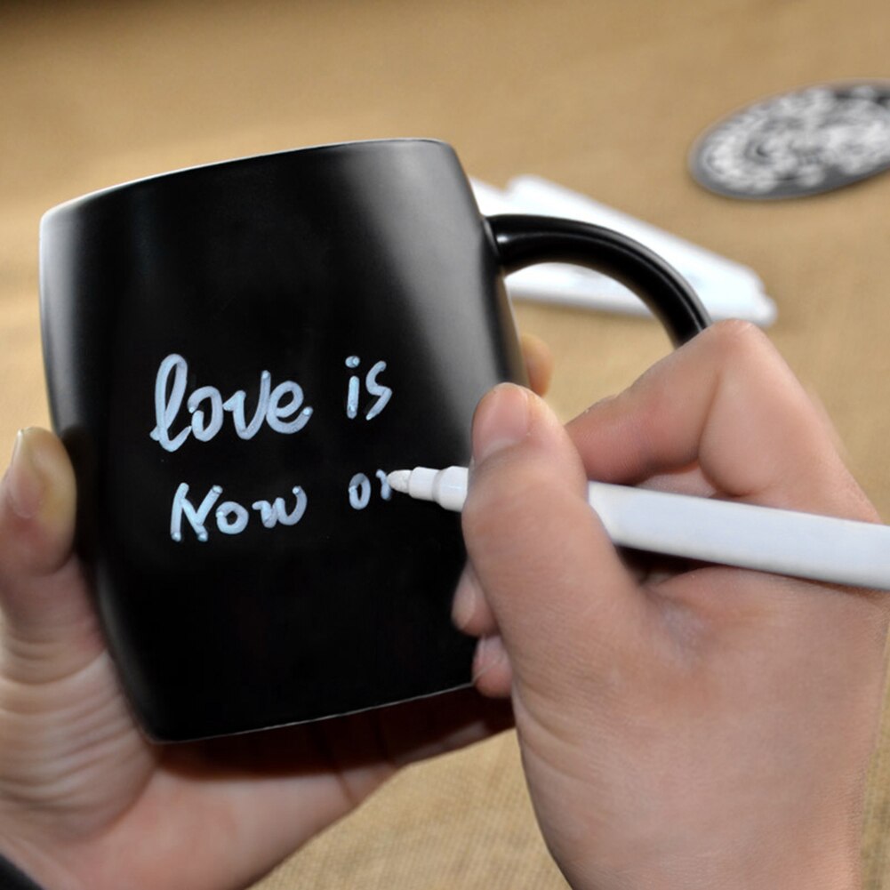 White Ink Liquid Chalk Pen Marker Erasable Removable for Menu Glass Window Blackboard for Kids Room Pens Nursery Wall Decal