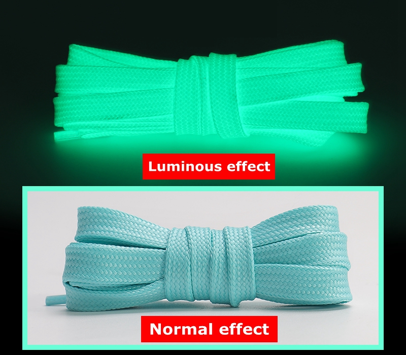 Cordones luminosos de 6 colores para niños y adultos, cordones para zapatos planos, brillantes, para , fluorescentes, Unisex, 1 par: Light blue / 140 cm
